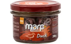 Marp 100% kachna ve sklenici pro psy 200g