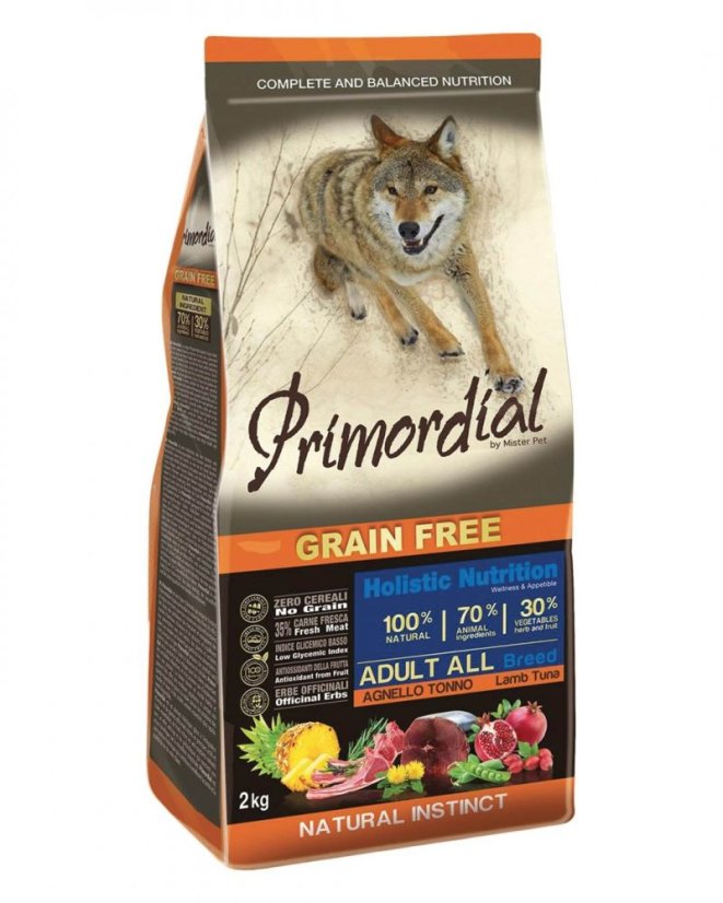 Primordial Adult Tuna & Lamb 12 kg (EXP: 7/2026)
