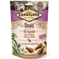 Carnilove Dog Semi Moist Snack Quail & Oregano 200 g