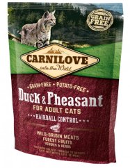 Carnilove Cat Duck&Pheasant Adult Hairball Control 400g