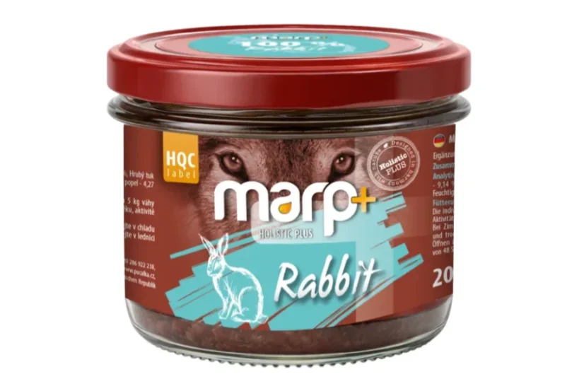 Marp 100% králík ve sklenici pro psy 200g Marp 100% králík ve sklenici pro psy 200g