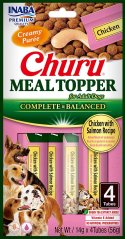 Churu Dog Meal Topper Chicken with Salmon Recipe 4x14g /EXP: 12/2025)