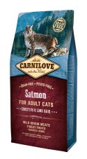 Carnilove Cat Salmon for Adult Sensitive & Long Hair 6 kg