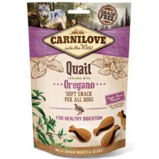 Carnilove Dog Semi Moist Snack Quail & Oregano 200 g