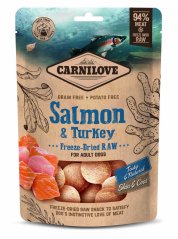 Carnilove Raw Freeze-Dried Snacks Salmon&Turkey 60 g