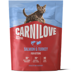 Carnilove Cat Active Salmon & Turkey Kitten 400 g