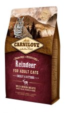 Carnilove Cat Reindeer for Adult Energy & Outdoor 2 kg