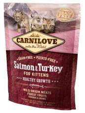 Carnilove Cat Salmon & Turkey for Kittens 400 g