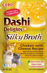 Churu Cat Dashi Delights Silky Broth Chick & Cheese 40g