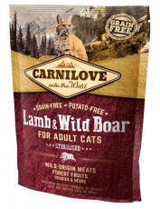 Carnilove Cat Lamb & Wild Boar Adult Sterilised 400 g