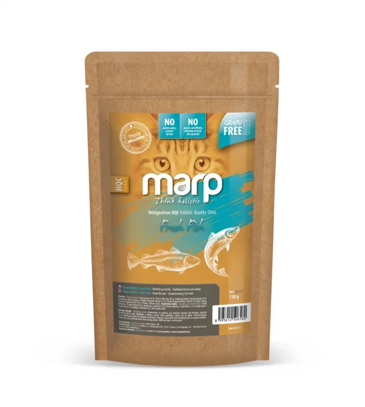 Marp Holistic Fresh Fish - pamlsky pro kočky 150 g