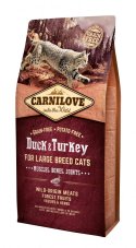 Carnilove Cat Large Breed Duck & Turkey 6 kg
