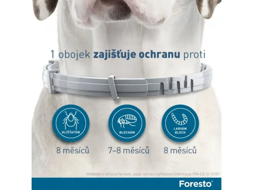 Foresto 38 obojek pro kočky a malé psy do 8 kg