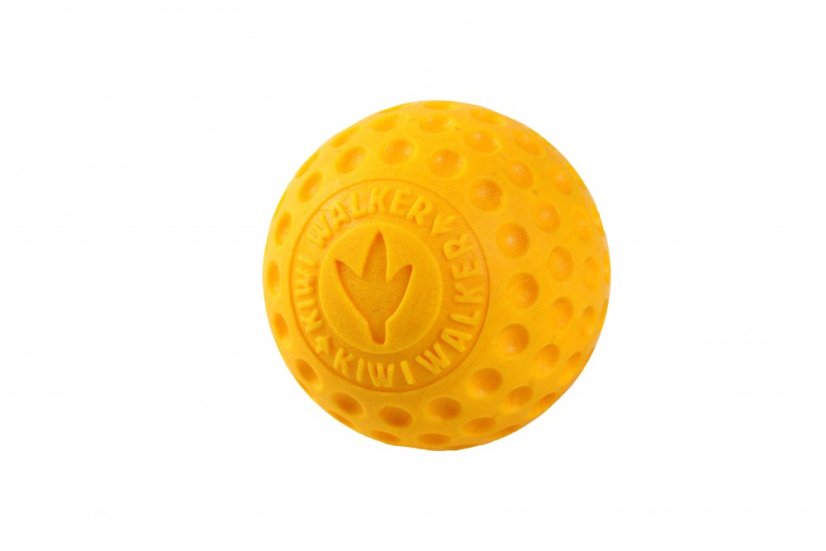 Kiwi Walker plovací míček z TPR pěny 7 cm oranžová