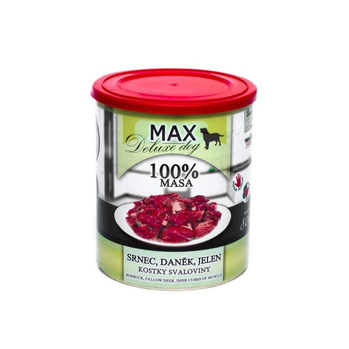 MAX srnec, daněk, jelen 800g