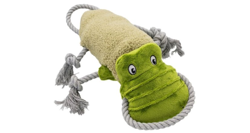 Krokodýl pískací, plyš 34cm HipHop