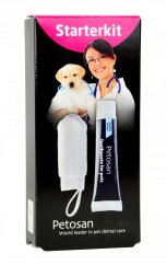 Petosan startovací sada kartáček na prst+pasta 20g (EXP: 9/2025)