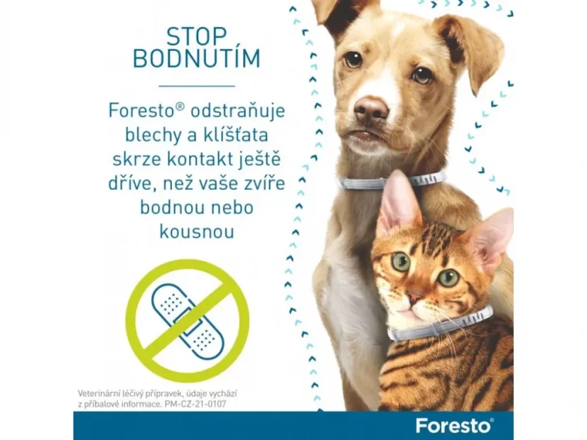 Foresto 38 obojek pro kočky a malé psy do 8 kg