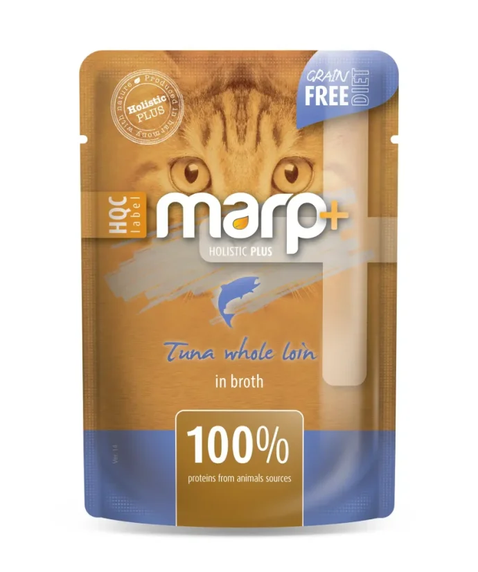 Marp Holistic Plus kapsička pro kočky - Tuňákové filety ve vývaru 55g