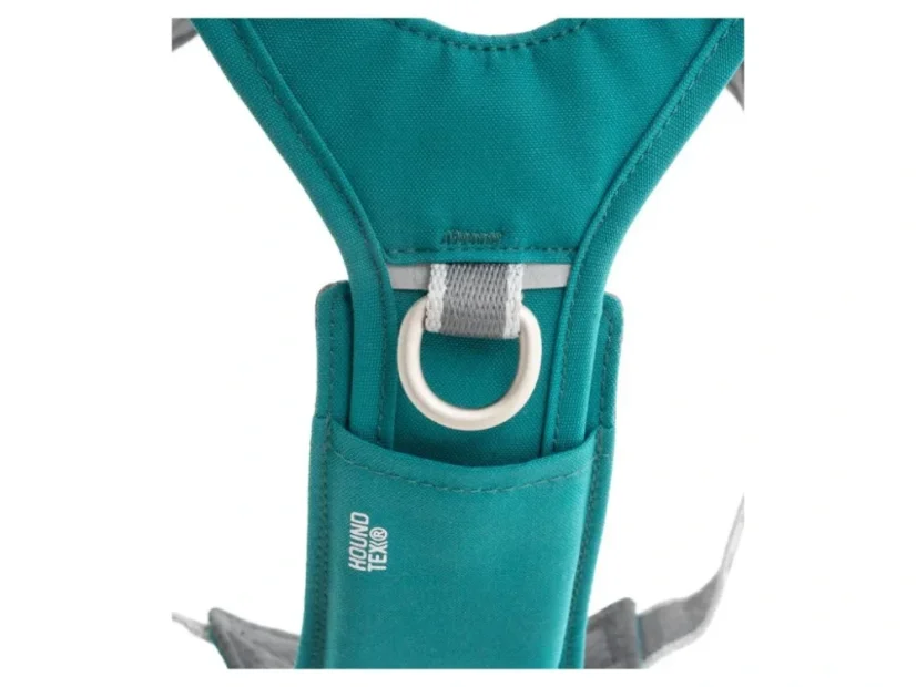 Postroj Hurtta Rover paví zeleň 55-70