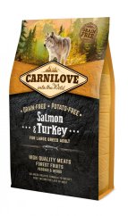 Carnilove Dog Salmon & Turkey for LB Adult 4kg
