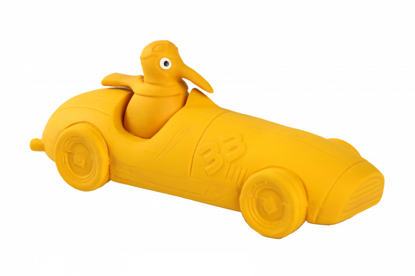 Latexová pískací hračka - L - Cigar - Oranžová