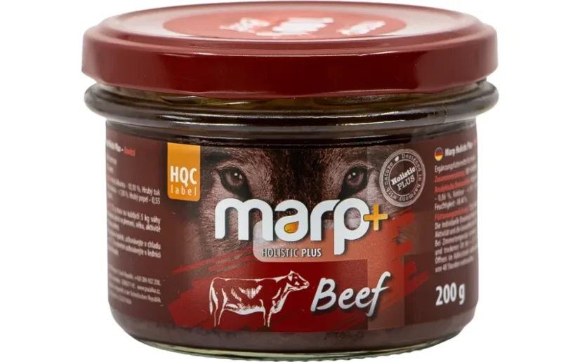 Marp 100% hovězí ve sklenici pro psy 200g