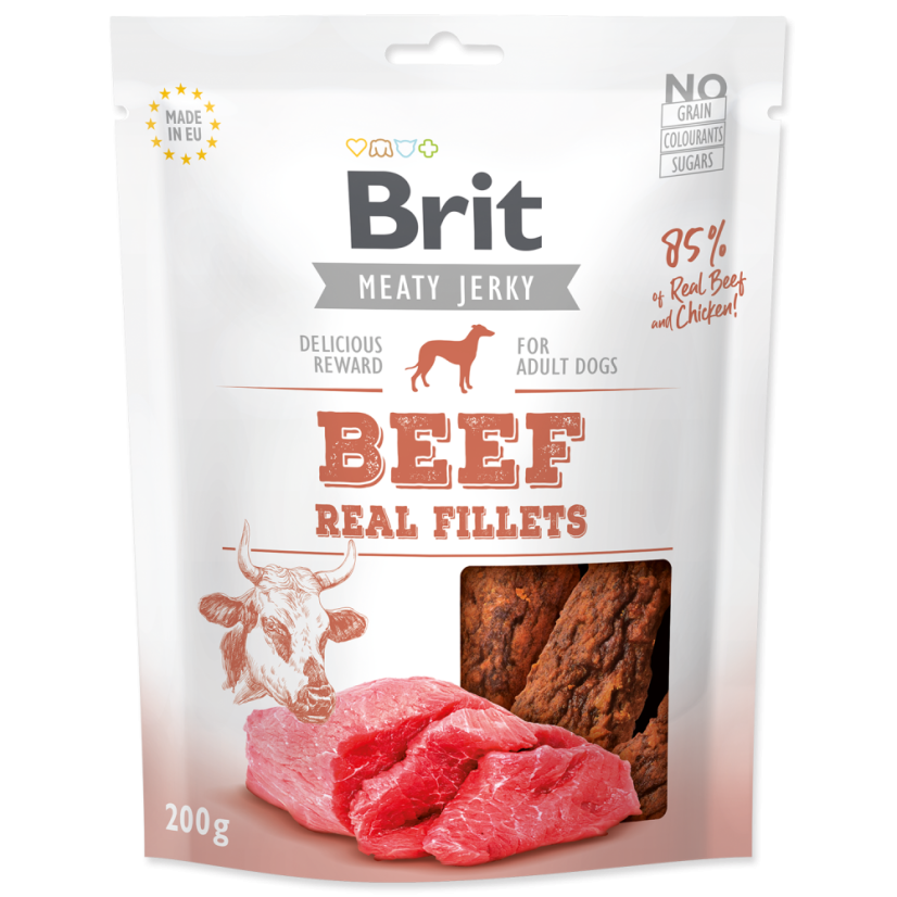 Brit Jerky Beef Fillets 200g Brit Jerky Beef Fillets 200g