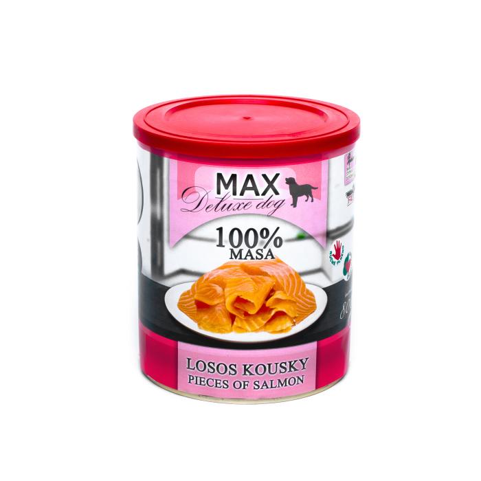 MAX losos kousky 800g