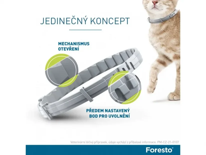 Foresto 38 obojek pro kočky a malé psy do 8 kg