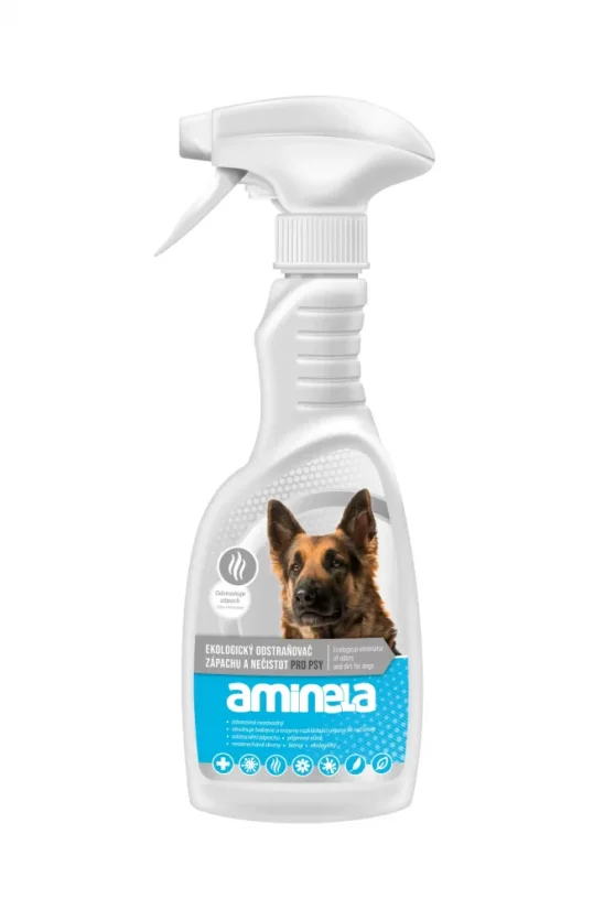 Aminela Clean Ekologický odstraňovač zápachu a nečistot pro psy 500 ml
