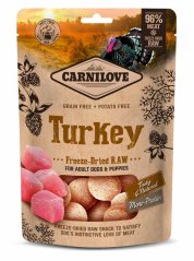 Carnilove Raw Freeze-Dried Snacks Turkey 60g (EXP: 7/2026)