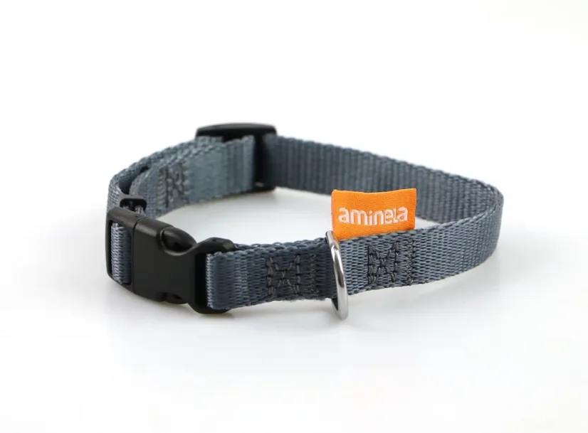 Aminela obojek 25-35cm šedý