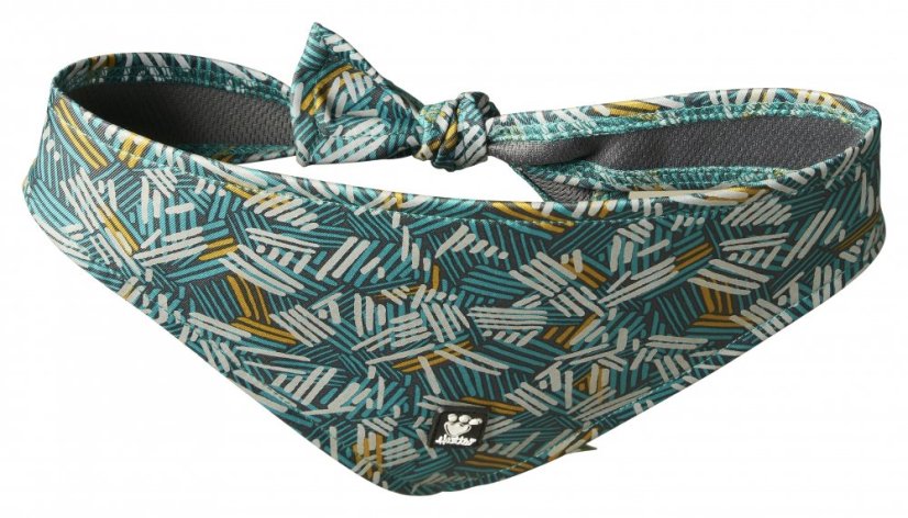 Šátek Zhero Safety Bandana ECO paví zeleň S