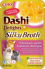 Churu Cat Dashi Delights Silky Broth Chicken & Salmon 40g