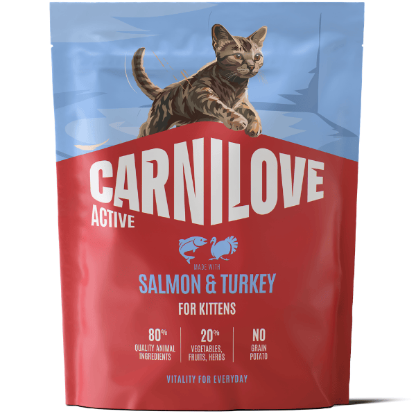 Carnilove Cat Active Salmon & Turkey Kitten 400 g