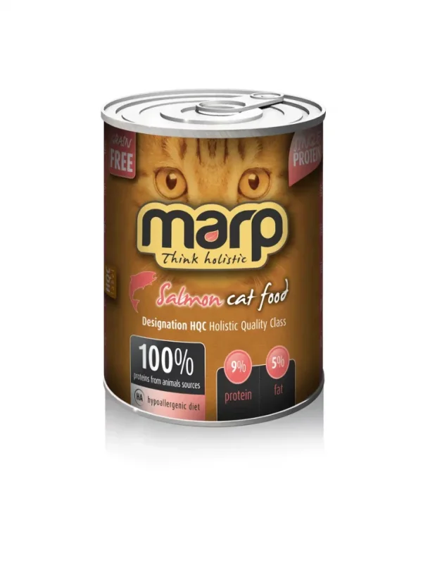 Marp Salmon konzerva pro kočky s lososem 370g (EXP: 5/2024)